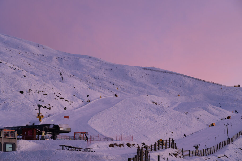 Faire du snowboard en Nouvelle-Zélande